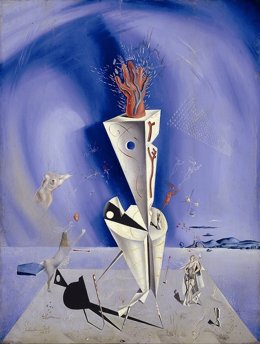 Salvador Dalí, Aparato y mano, 1927
