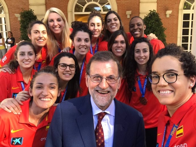 Mariano Rajoy selección española baloncesto femenino