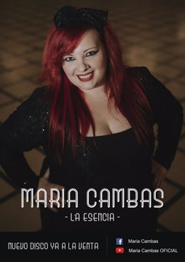 María Cambas con su disco 'La esencia'