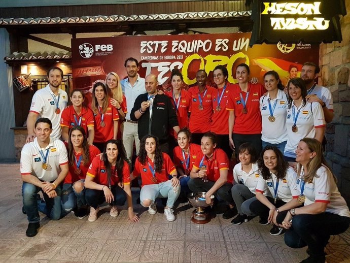 Selección española baloncesto femenino Eurobasket