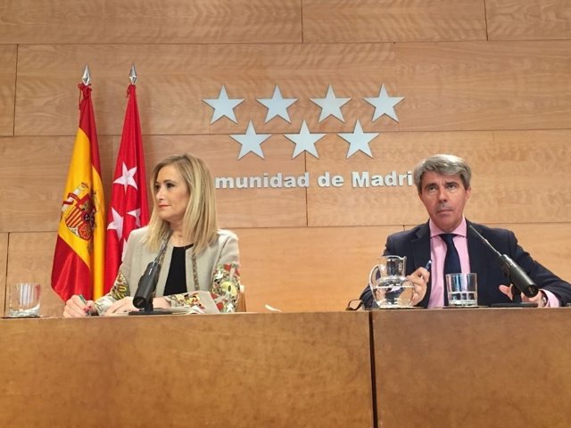 Cristina Cifuentes y Ángel Garrido