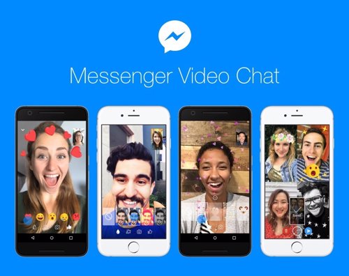 Facebook Messenger video chats