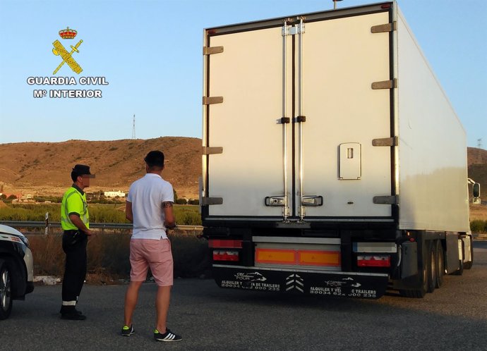 CAMIONERO BAJO EFECTOS DROGA DETENIDO