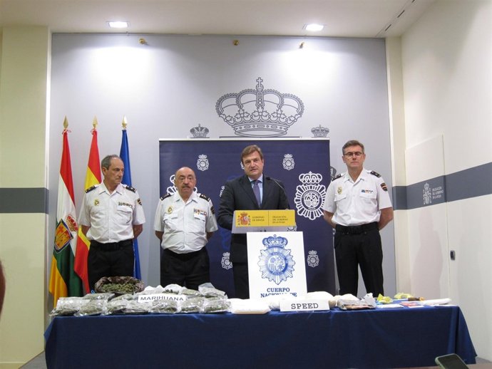 Bretón informa de desarticulación grupo drogas                            