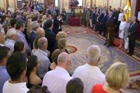 Policías y guardias civiles víctimas de ETA abandonan el acto del Congreso por sentirse "arrinconados"