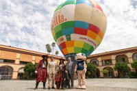 Turismo.- El globo de la campaña "Hay otra Sevilla" vuelve este verano a Marbella, Rota, Punta o Matalascañas