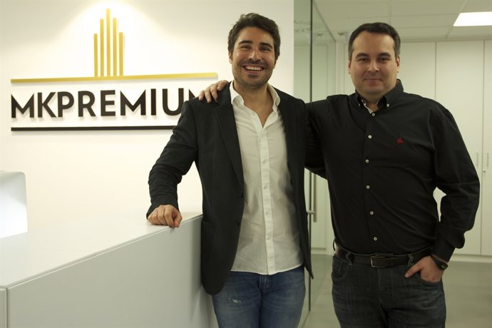 Daniel i Sergio Leiva, socis fundadors de la immobiliària Mk Premium