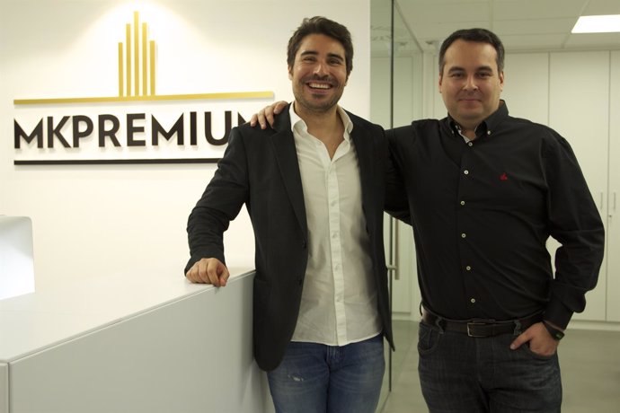 Daniel i Sergio Leiva, socis fundadors de la immobiliària Mk Premium