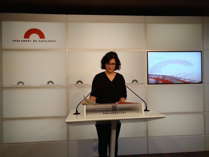 La portaveu del PSC en el Parlament, Eva Granados