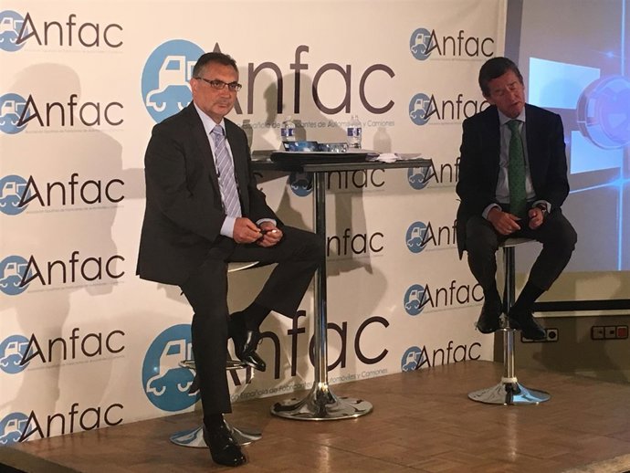 El presidente de Anfac, Antonio Cobo, y el vicepresidente, Mario Armero