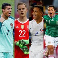 Europa y América pelean por copar la final de la Copa Confederaciones