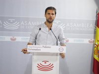 Podemos Extremadura tacha de "política ficción a raudales" el discurso de Vara