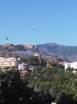 Incendio en Málaga en Málaga 