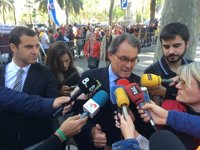 Artur Mas ve el referéndum como "la culminación de un proceso estrictamente democrático"