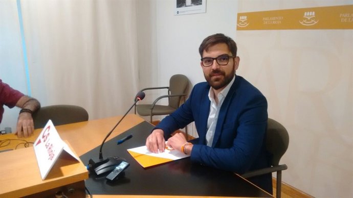 El portavoz del Grupo de Ciudadanos, Diego Ubis
