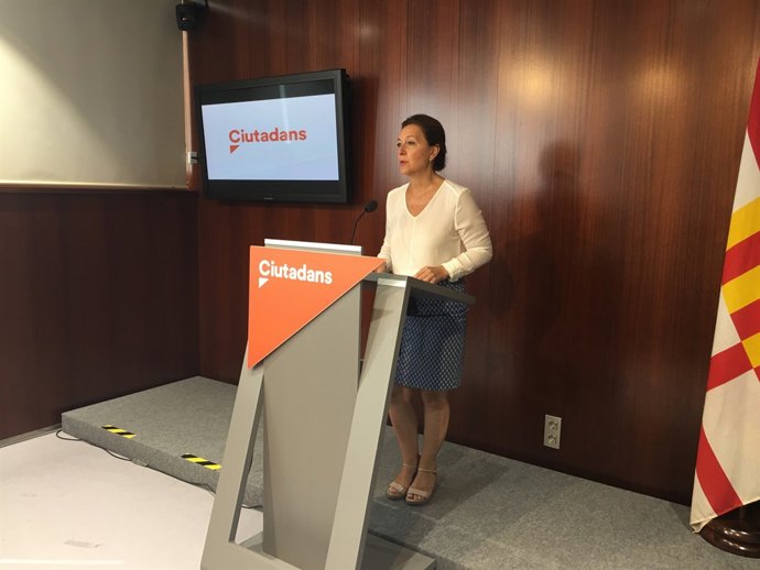 La líder de Cs a Barcelona, Carina Mejías
