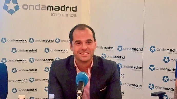 Ignacio Aguado en una entrevista en Onda Madrid