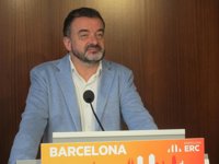 Bosch (ERC): "Sólo faltaría" que el Ayuntamiento de Barcelona fuera un impedimento para el 1-O