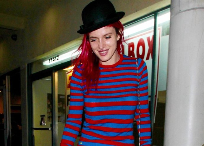 Bella Thorne y su particular homenaje al personaje de terror Freddy Krueger