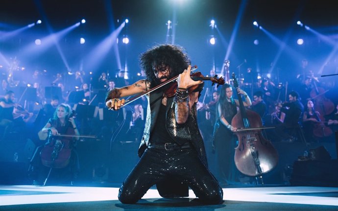 Imagen del violinista de origen libanés Ara Malikian