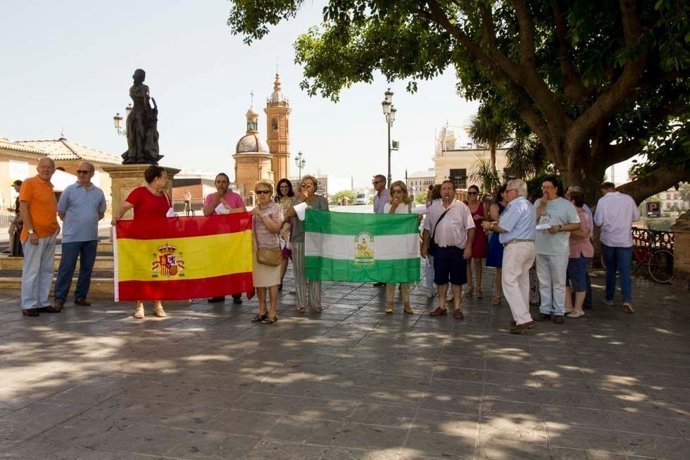 Concentración en el Altozano.