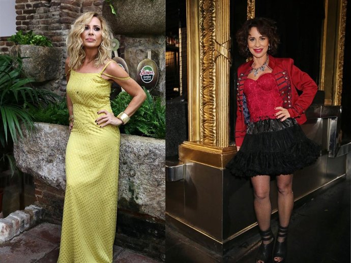 Marta Sánchez y Vicky Larraz