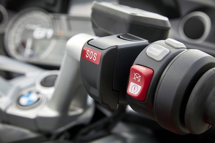 Llamada de emergencia inteligente de BMW Motorrad