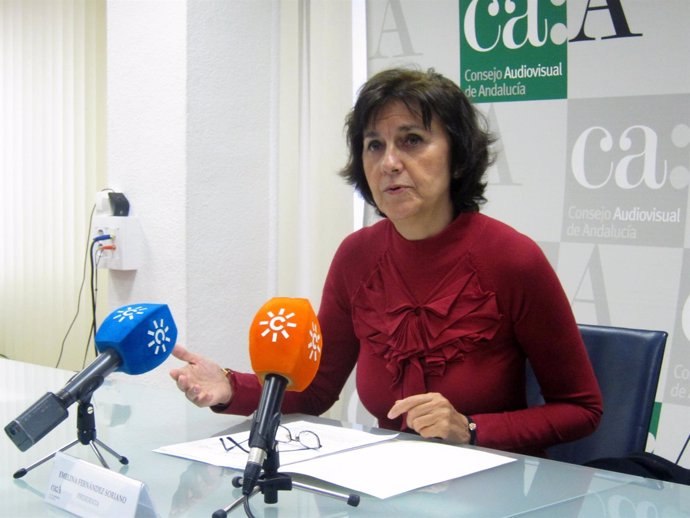  Emelina Fernández, presidenta del Consejo Audiovisual