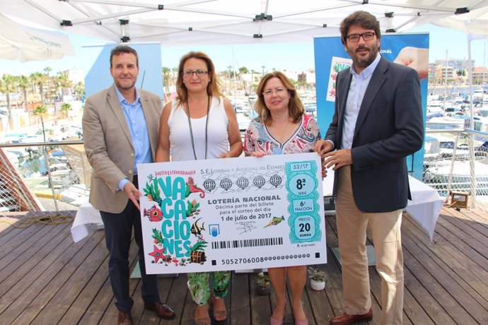 Presentación del sorteo Extraordinario de vacaciones  de la Lotería Nacional