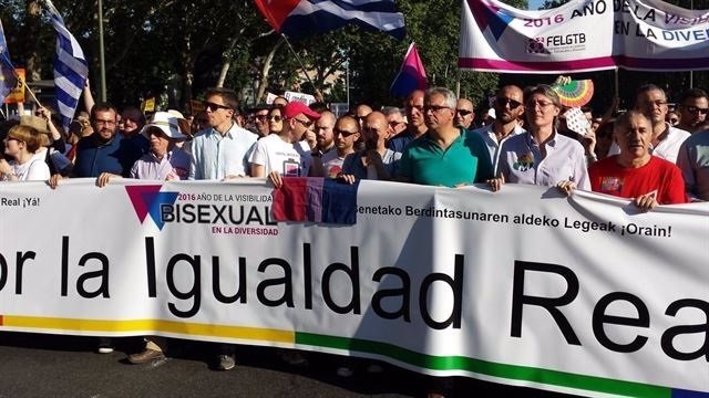 Manifestación del Orgullo Gay del 2 de julio de 2016 en Madrid