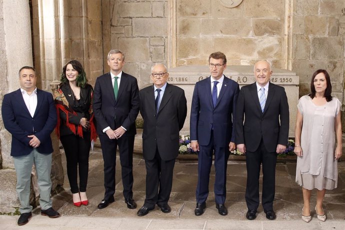 Acto de entrega de las Medallas Castelao