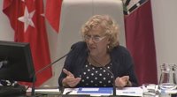 Carmena sobre Mato y Mayer: "Cuando hay imputación por delito de corrupción se debe dimitir pero aquí no hay imputación"