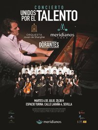 Orquesta Joven de Shangai y Coro Meridianos ofrecen en Sevilla 'Unidos por el talento' con colaboración de Dorantes