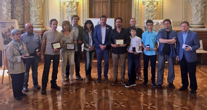 Entrega de premios del Concurso de Pintura Rápida de San Pedro Regalado