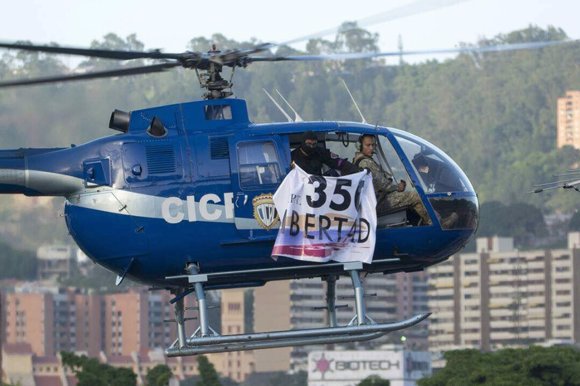 mensaje helicóptero