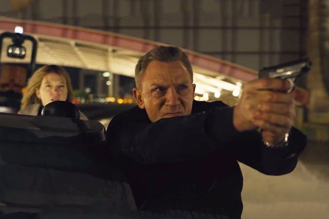 Daniel Craig como James Bond en Spectre