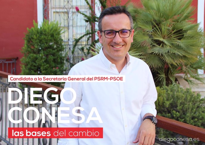 Candidatura Diego Conesa Secretaría General PSRM-PSOE