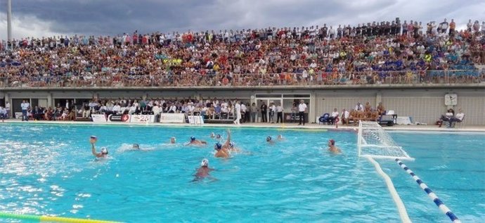 España - Italia en las piscinas Picornell