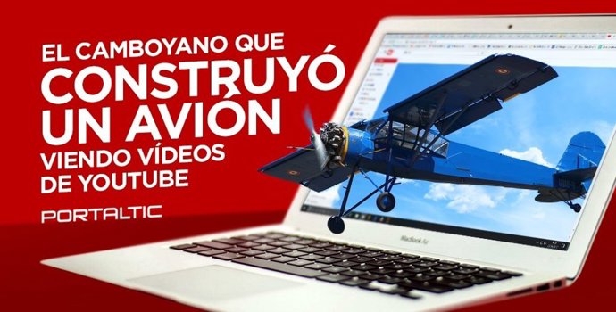 Construye un avión con videotutoriales de Youtube
