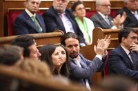 Iglesias cree habría tenido "todo el sentido del mundo" que el Rey emérito acudiera al homenaje a los constituyentes