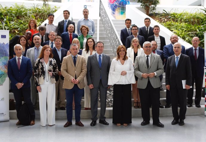 Susana Díaz inaugura el Encuentro Internacional de Parques Tecnológicos