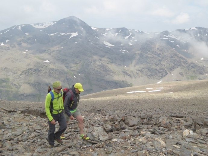 Ruta de ascensión al Mulhacén