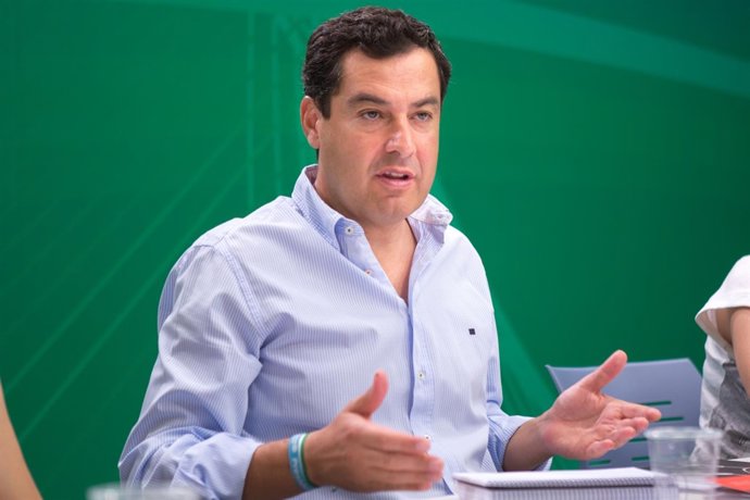 Juanma Moreno, hoy ante los medios