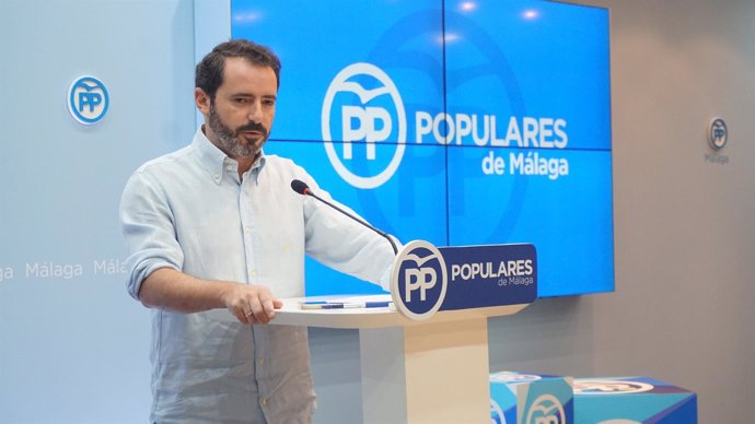 El portavoz del PP de Málaga, José Ramón Carmona.