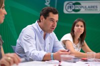 Moreno dice que colaborará para que Andalucía tenga "la mejor financiación" pero pide a Junta "rigor" en las cuentas