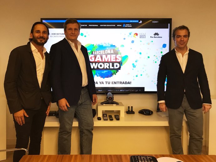 Presentació de la segona edició de Barcelona Games World