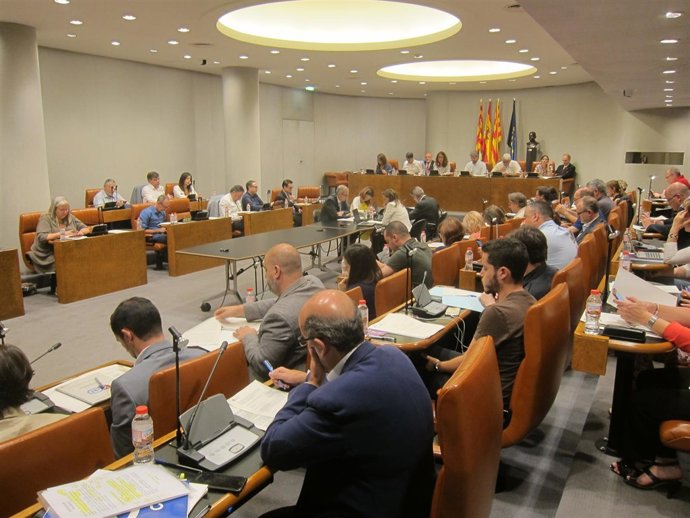 Pleno de la Diputación de Barcelona