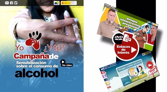 Campaña de la CNSE para prevenir el consumo de alcohol entre adolescentes sordos
