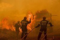 Un rayo latente de hace unos días, posible origen del fuego de Gátova