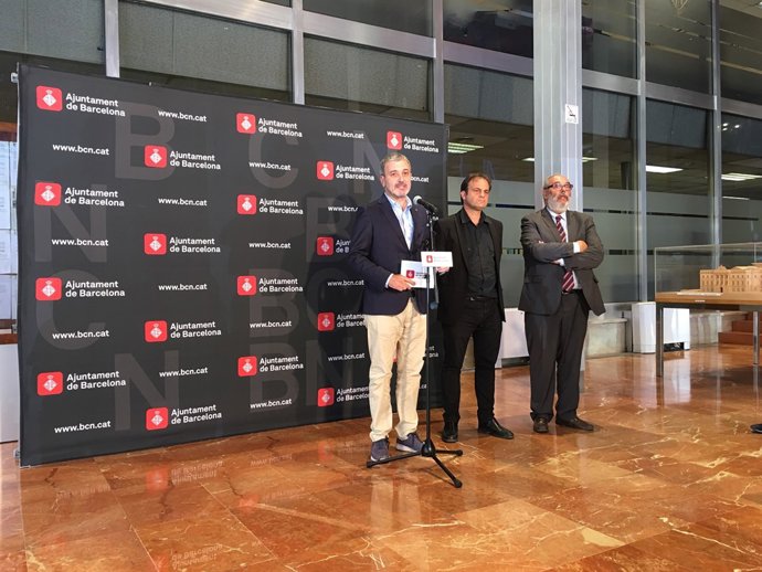 Els tinents d'alcalde de Barcelona Jaume Collboni i Jaume Asens